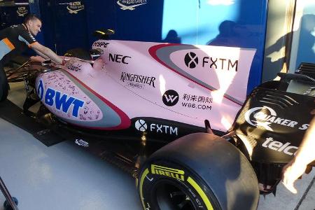 Force India - Formel 1 - GP Australien - Melbourne - 23. März 2017