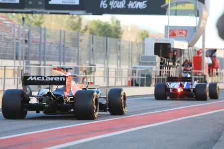 Stoffel Vandoorne - McLaren - Formel 1 - Test - Barcelona - 7. März 2017