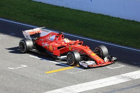 Sebastian Vettel - Ferrari - Formel 1 - Test - Barcelona - 7. März 2017