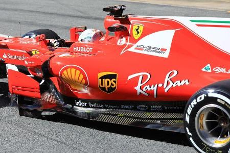 Sebastian Vettel - Ferrari - Formel 1 - Test - Barcelona - 7. März 2017