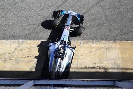 Valtteri Bottas - Mercedes - Formel 1 - Test - Barcelona - 7. März 2017