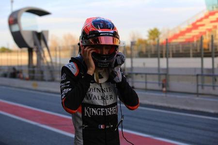 Esteban Ocon - Force India - Formel 1 - Test - Barcelona - 7. März 2017