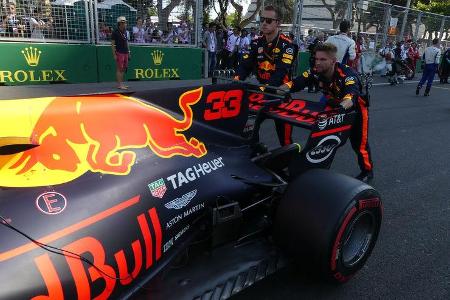 Red Bull - GP Aserbaidschan 2017 - Baku - Technik-Updates