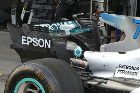 Mercedes - GP Aserbaidschan 2017 - Baku - Technik-Updates