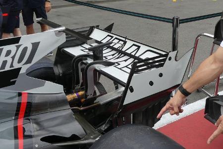HaasF1 - GP Aserbaidschan 2017 - Baku - Technik-Updates
