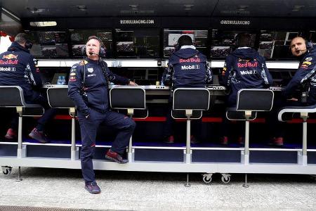 Christian Horner - Red Bull - Formel 1 - GP England - 15. Juli 2017