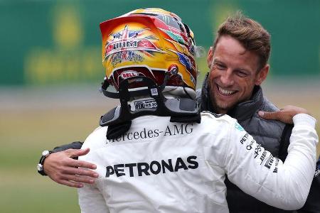 Lewis Hamilton - Jenson Button - Formel 1 - GP England - 15. Juli 2017