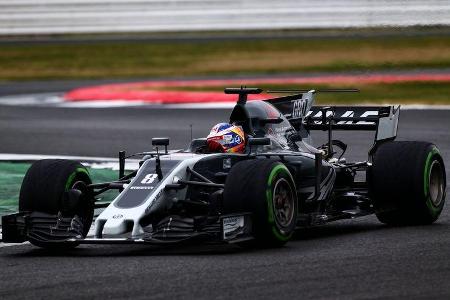 Romain Grosjean - Haas F1 - Formel 1 - GP England - 15. Juli 2017