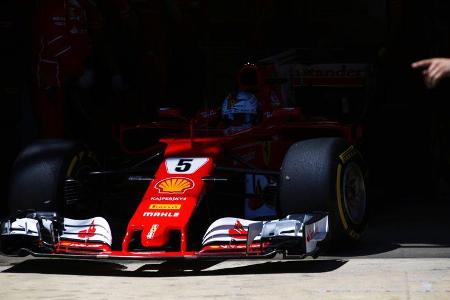 Sebastian Vettel - Ferrari - Formel 1 - GP Spanien - 13. Mai 2017