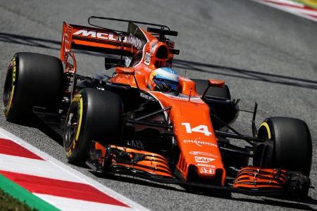 Fernando Alonso - McLaren - Formel 1 - GP Spanien - 13. Mai 2017