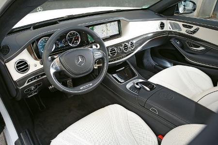 Mercedes S 63 4Matic, Cockpit