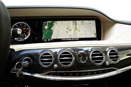 Mercedes S 63 4Matic, Navi, Monitor