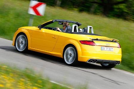 Audi TTS Roadster, Heckansicht