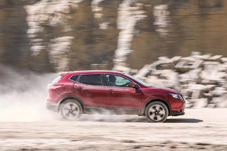 Nissan Qashqai, Seitenansicht
