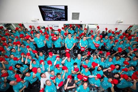 Mercedes Meister-Party - Brackley & Brixworth 2018