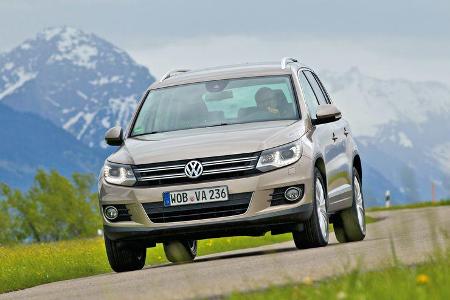 VW Tiguan 2.0 TDI, Frontansicht