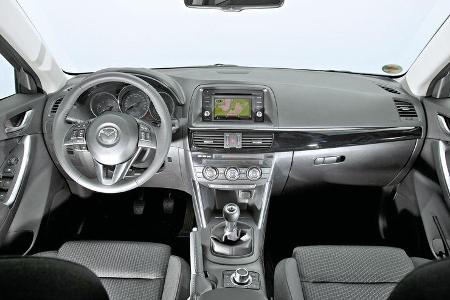 Mazda CX-5 2.2 D, Cockpit, Lenkrad