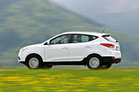 Hyundai ix35 2.0 CRDi, Seitenansicht