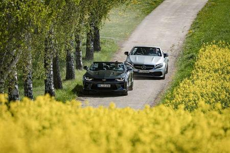Chevrolet Camaro 6.2 V8 Cabrio Mercedes-AMG C63 Cabrio