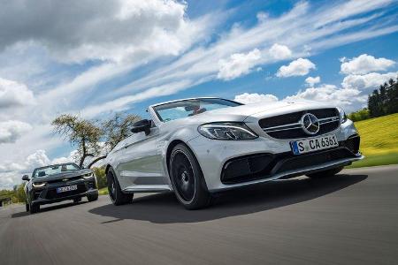Chevrolet Camaro 6.2 V8 Cabrio Mercedes-AMG C63 Cabrio
