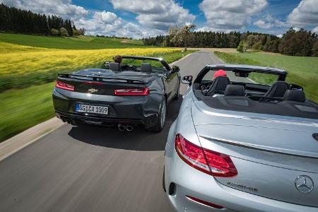 Chevrolet Camaro 6.2 V8 Cabrio Mercedes-AMG C63 Cabrio
