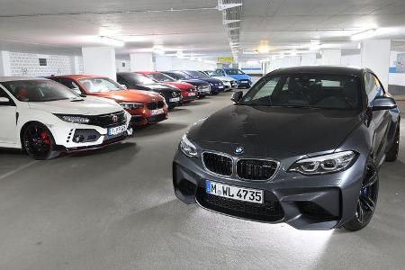 Audi S3 Sportback, Audi RS 3 Sportback, BMW M140i, BMW M2 Coupé, Ford Focus RS, Honda Civic Type R, Mercedes-AMG A 45, Seat ...