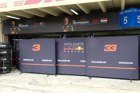 Red Bull - GP Brasilien - Interlagos - Formel 1 - Mittwoch - 7.11.2018