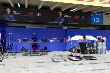 Toro Rosso - GP Brasilien - Interlagos - Formel 1 - Mittwoch - 7.11.2018