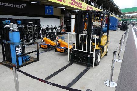McLaren - GP Brasilien - Interlagos - Formel 1 - Mittwoch - 7.11.2018