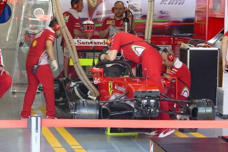Ferrari - GP Brasilien - Interlagos - Freitag - 11.11.2016