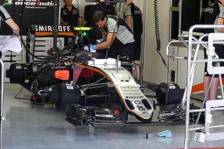 Force India - GP Brasilien - Interlagos - Freitag - 11.11.2016