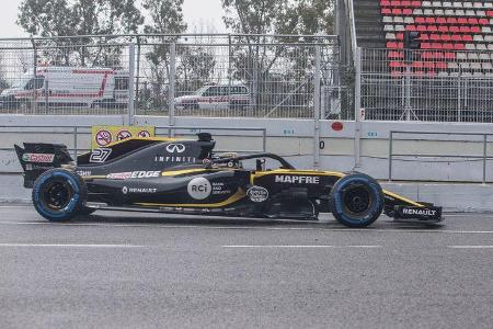 Nico Hülkenberg - Renault - F1-Testfahrten - Barcelona - 1. Woche