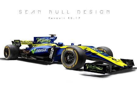 Renault - F1-Designs 2017 - Sean Bull - Formel 1