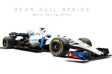 Manor - F1-Designs 2017 - Sean Bull - Formel 1