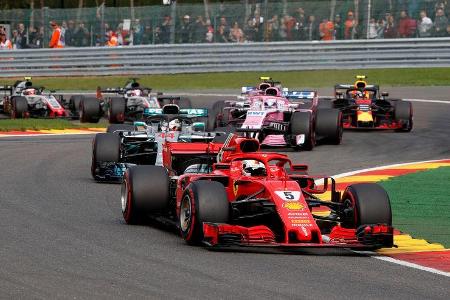Sebastian Vettel - Formel 1 - GP Belgien 2018