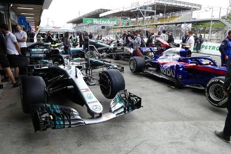 Mercedes - GP Brasilien - Interlagos - Formel 1 - Donnerstag - 8.11.2018