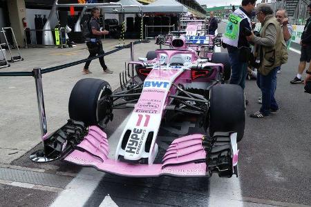 Force India - GP Brasilien - Interlagos - Formel 1 - Donnerstag - 8.11.2018