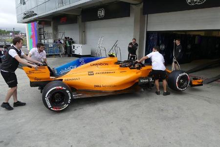 McLaren - GP Brasilien - Interlagos - Formel 1 - Donnerstag - 8.11.2018