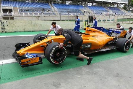 McLaren - GP Brasilien - Interlagos - Formel 1 - Donnerstag - 8.11.2018