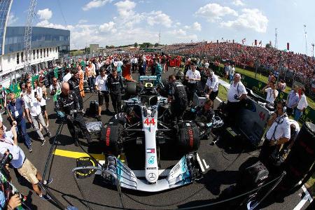 Lewis Hamilton - Mercedes - GP Ungarn 2018 - Budapest - Rennen