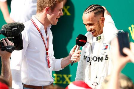 Lewis Hamilton - Mercedes - GP Ungarn 2018 - Budapest - Rennen