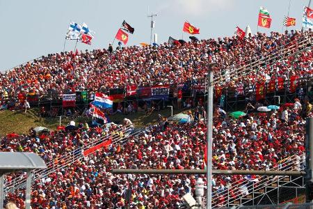 Fans - GP Ungarn 2018 - Budapest - Rennen
