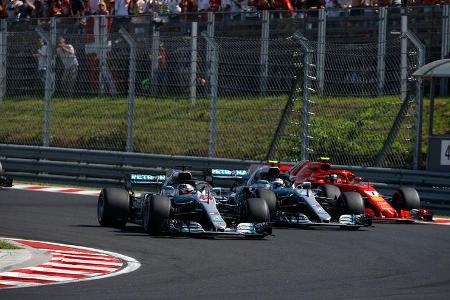 Lewis Hamilton - Mercedes - GP Ungarn 2018 - Budapest - Rennen