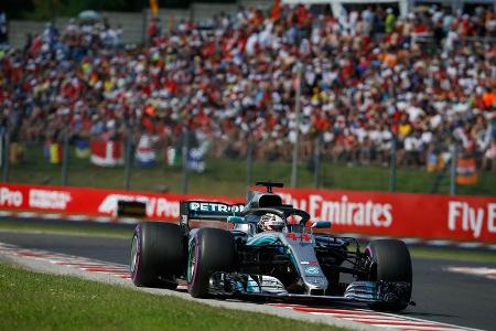 Lewis Hamilton - Mercedes - GP Ungarn 2018 - Budapest - Rennen