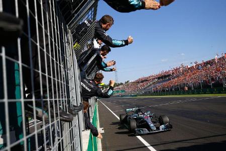 Lewis Hamilton - Mercedes - GP Ungarn 2018 - Budapest - Rennen
