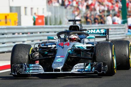 Lewis Hamilton - Mercedes - GP Ungarn 2018 - Budapest - Rennen