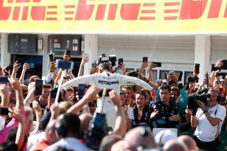 Lewis Hamilton - Mercedes - GP Ungarn 2018 - Budapest - Rennen