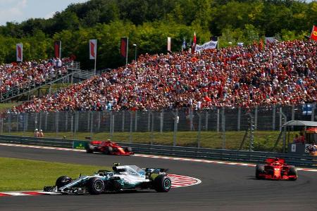Valtteri Bottas - Mercedes - GP Ungarn 2018 - Budapest - Rennen
