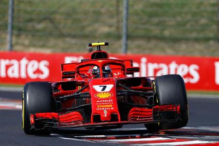 Kimi Räikkönen - Ferrari - GP Ungarn 2018 - Budapest - Rennen