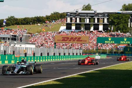 Valtteri Bottas - Mercedes - GP Ungarn 2018 - Budapest - Rennen